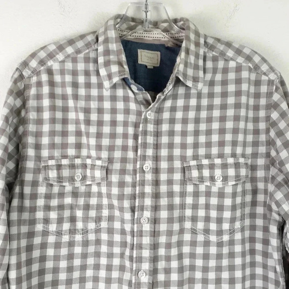 HAGGER 100% Cotton Button down Size Medium - Picture 2 of 7